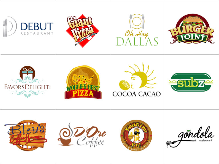 Restaurants Logo Designs By DesignVamp For 39